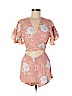 Winston White 100% Rayon Pink Romper Size M - photo 1