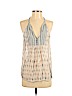Joie Tan Sleeveless Blouse Size M - photo 1
