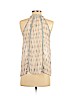 Joie Tan Sleeveless Blouse Size M - photo 2