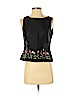 Talbots 100% Silk Black Sleeveless Silk Top Size 4 (petite) - photo 1