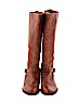 J.Crew 100% Leather Brown Boots Size 7 - photo 2