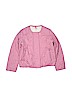Crewcuts 100% Polyester Pink Coat Size 8 - photo 1