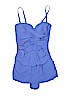 Profile by Gottex Blue One Piece Swimsuit Size 10 - photo 1