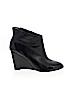 Nine West 100% Leather Black Ankle Boots Size 7 - photo 1