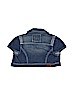Justice Blue Denim Jacket Size 10 - photo 2