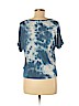 Caution to the Wind Blue Short Sleeve Top Size M - photo 2
