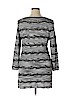 White House Black Market Gray 3/4 Sleeve Top Size XL - photo 2