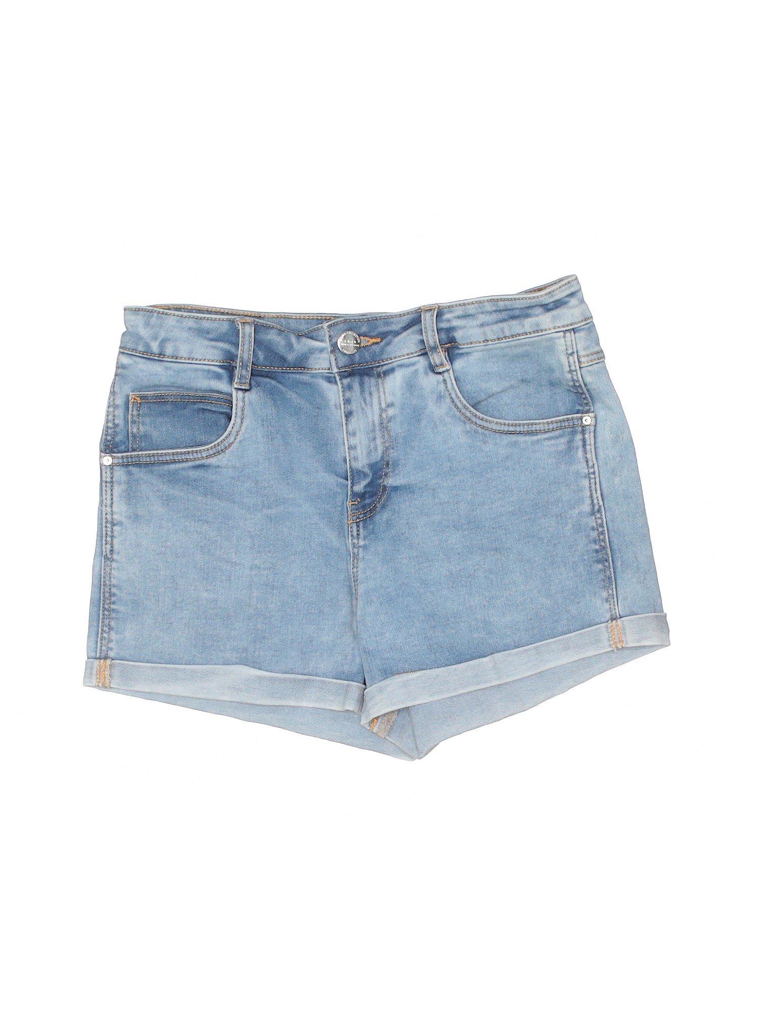 zara trafaluc denim shorts