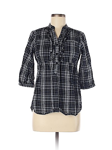 DressBarn 3/4 Sleeve Button-Down Shirt (view 1)