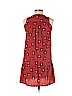Ann Taylor LOFT 100% Polyester Red Casual Dress Size XXS (petite) - photo 2