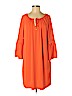 MICHAEL Michael Kors Orange 3/4 Sleeve Top Size L - photo 1