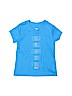 Reebok 100% Polyester Blue Active T-Shirt Size 6 - 8 - photo 1