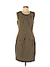 Trina Turk 100% Tencel Green Casual Dress Size 8 - photo 1