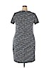 Ann Taylor LOFT Blue Casual Dress Size 18 - photo 2