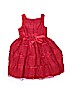 Sweet Heart Rose 100% Polyester Red Special Occasion Dress Size 6X - photo 2