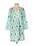 Oscar De La Renta Blue Casual Dress Size S - photo 1