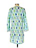 Oscar De La Renta Blue Casual Dress Size S - photo 2