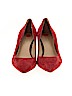 Ann Taylor 100% Leather Red Heels Size 5 1/2 - photo 2