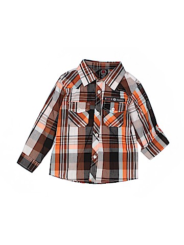 Enyce Long Sleeve Button-Down Shirt (view 1)