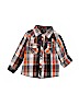 Enyce Brown Long Sleeve Button-Down Shirt Size 5 - 6 - photo 1