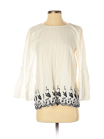 Ann Taylor LOFT Outlet Long Sleeve Top (view 1)