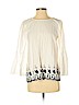 Ann Taylor LOFT Outlet White Long Sleeve Top Size S (petite) - photo 1