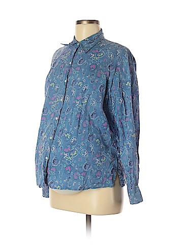 Mimi Maternity Long Sleeve Button-Down Shirt (view 1)