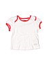 7 For All Mankind 100% Cotton White Short Sleeve T-Shirt Size 3-6 mo - photo 1