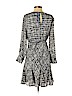 Banana Republic 100% Polyester Gray Casual Dress Size XS (petite) - photo 2