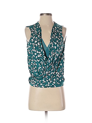 Diane von Furstenberg Sleeveless Silk Top (view 1)