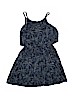 Polo by Ralph Lauren 100% Rayon Print Blue Dress Size 10 - photo 1