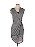 Rebecca Taylor Gray Casual Dress Size L - photo 1