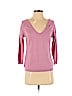 Margaret O'Leary Pink Cashmere Pullover Sweater Size M - photo 1