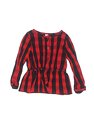 Carter's Long Sleeve Button-Down Shirt (view 1)