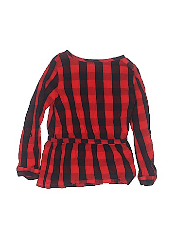 Carter's Long Sleeve Button-Down Shirt (view 2)