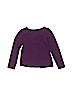 Lands' End 100% Cotton Purple Long Sleeve Top Size 5 - 6 - photo 2