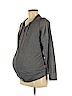 Oh Baby By Motherhood Gray Zip Up Hoodie Size M - photo 1