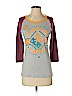 American Fighter Gray 3/4 Sleeve T-Shirt Size S (petite) - photo 1