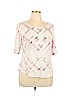 Apt. 9 Pink 3/4 Sleeve T-Shirt Size XL (petite) - photo 1