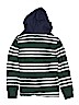 Gap Kids 100% Cotton Stripes Green Pullover Hoodie Size L (kids) - photo 2