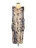 Diane von Furstenberg 100% Silk Blue Cocktail Dress Size 10 - photo 1