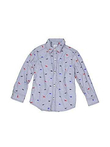 Carter's Long Sleeve Button-Down Shirt (view 1)