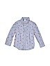 Carter's 100% Cotton Blue Long Sleeve Button-Down Shirt Size 4T - photo 1