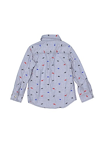Carter's Long Sleeve Button-Down Shirt (view 2)