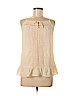 Octavia 100% Polyester Ivory Sleeveless Blouse Size M - photo 1