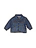 Baby Gap 100% Cotton Solid Blue Denim Jacket Size 12-18 mo - photo 1