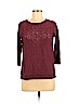 Ann Taylor LOFT Burgundy Sweatshirt Size M (petite) - photo 1
