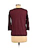 Ann Taylor LOFT Burgundy Sweatshirt Size M (petite) - photo 2