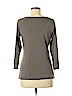 Lilla P 100% Cotton Gray 3/4 Sleeve Henley Size XL - photo 2