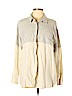 ASOS Ivory Long Sleeve Button-Down Shirt Size 14 - photo 1